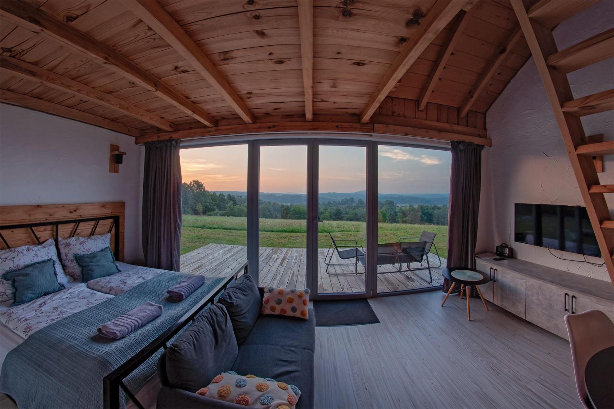 Widokowe Stodoly Bieszczady Villa Леско Екстериор снимка